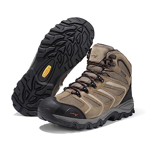 NORTIV 8 Men's Waterproof Ankle High Hiking Boots D984