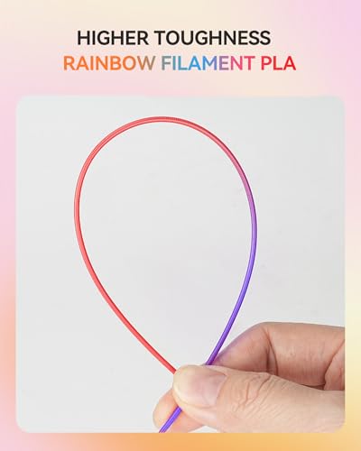 PLA 3D Printer Filament 1.75mm, 8 Spools, 2kg, Multi-Color B3949