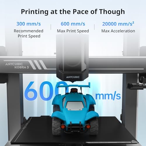 Anycubic Kobra S1 Combo 3D Printer, Multi-Color High Speed Core XY M628