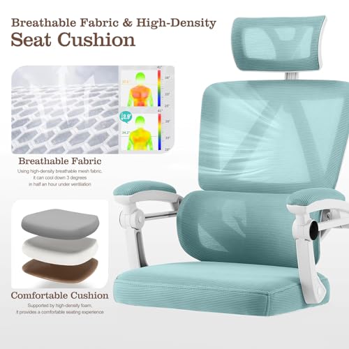 Ergonomic High Back Mesh Office Chair with Lumbar Support C196