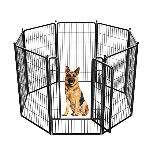 FXW Rollick Dog Playpen 32 Inch 16 Panels for Small and Medium Dogs E405995