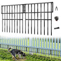 35 Panels Garden Fence Animal Barrier, 38 Ft(L) X 13 in(H) No Dig Fence for Dogs, Upgrade 1.2in Gap Garden Border Ground Defense, Rustproof Metal Outdoor Wire Fencing for Dogs, Rabbits