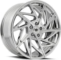 Mazzi 377 Freestyle 18x8 5x4.5" +35mm Chrome Wheel Rim 18" Inch