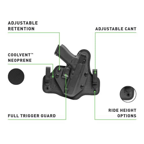 Alien Gear Cloak Tuck 3.5 IWB Holster, Custom Fit, USA Made Q9715