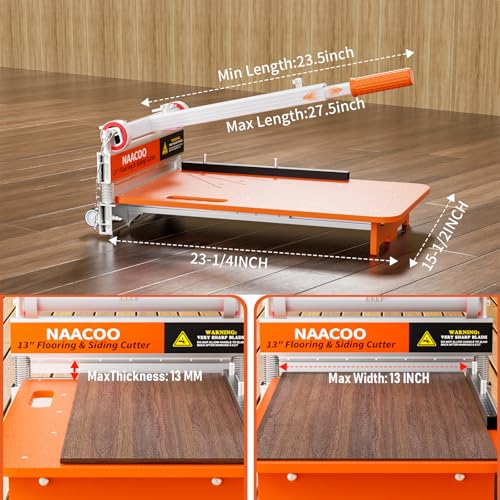 NAACOO 13" Vinyl Plank Cutter for Laminate & Flooring Y689