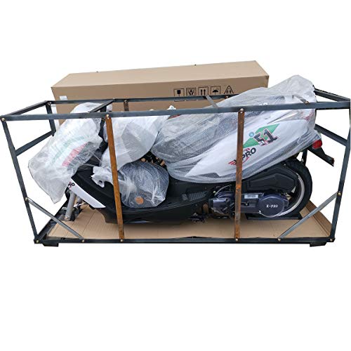 X-PRO 150cc Moped Street Gas Adult Bike with 13" Aluminum Wheels (Blue) Y478816