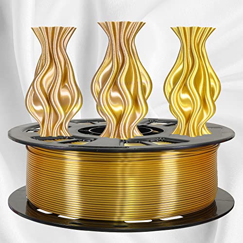 MIKA3D Bicolor Silk PLA 3D Printer Filament Bundle, 1.75mm, 6 Spools V5573