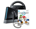 Wii Console with Mario Kart Wii Bundle - White (Renewed) P8280