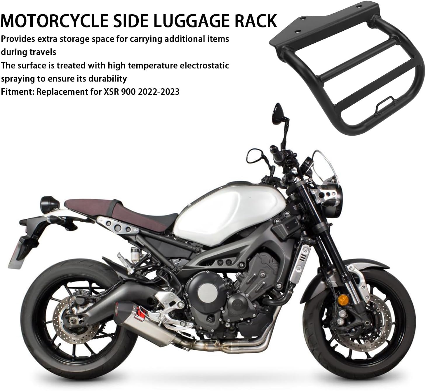 VGEBY Motorcycle Side Bag Support Bracket for XSR 900 2022-2023 D7943