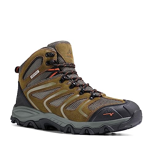 NORTIV 8 Men's Waterproof Ankle High Hiking Boots D984