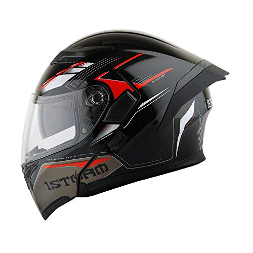 1Storm HB89 Modular Full Face Helmet Flip Up Dual Visor Z122535