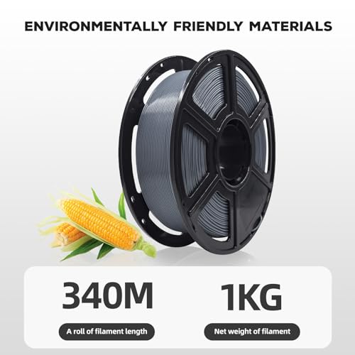 FLASHFORGE PLA Filament 1.75mm Burnt Titanium, Color Changeable 3D Printer Filament 1kg T433110