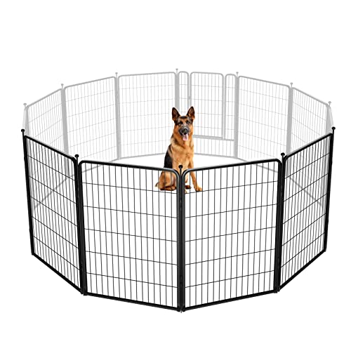 FXW Rollick Dog Playpen 32 Inch 16 Panels for Small and Medium Dogs E405995