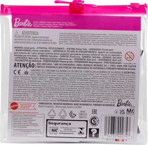 Barbie & Ken Fashions 2-Pack Clothing & Accessories Set for Dolls N36032