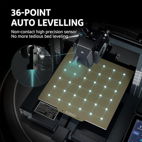 ELEGOO Neptune 3 Pro FDM 3D Printer with Auto Bed Leveling, 8.85x8.85x11in T853