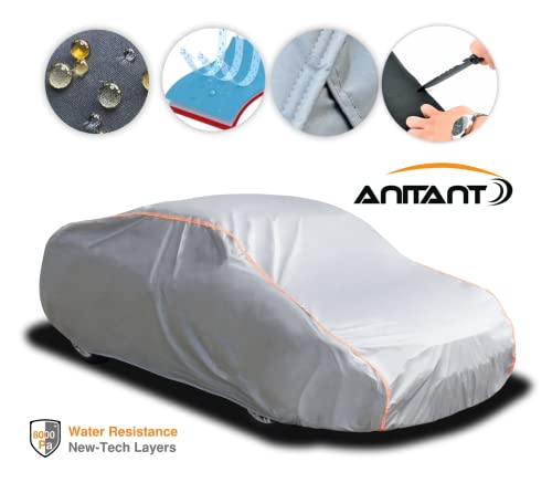 9 Layers Waterproof Car Snow Cover with Windshield Cover for All Weather V594