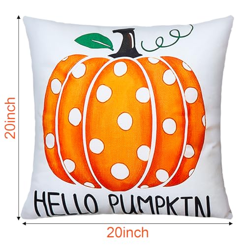 Christmas Pillow Covers 18x18 Set of 4, Double-Sided Print G493315