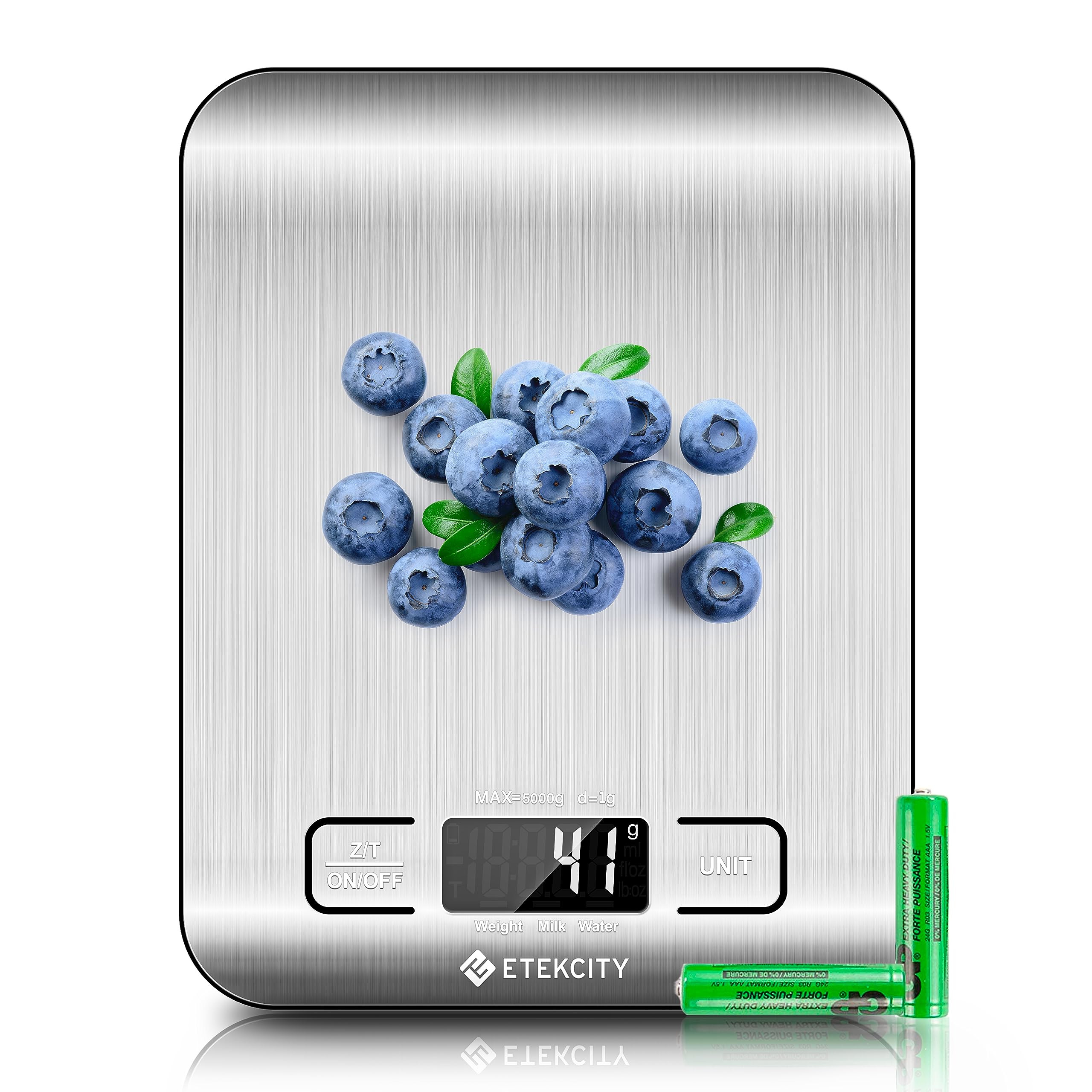 Etekcity Food Kitchen Scale, Digital Grams and Ounces, 11lb