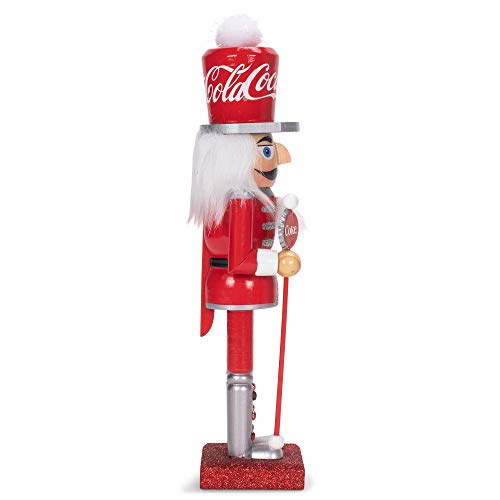 Coca-Cola Kurt S. Adler 10-Inch Wooden Nutcracker Multicolor V43168
