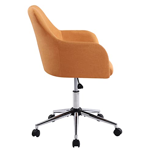 Warmiehomy Home Office Chair Swivel Desk Chair with Wheels, Beige P808