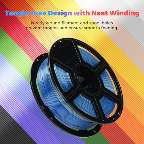 FLASHFORGE Silk PLA Filament 1.75mm, 1kg Spool V8381