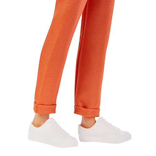 Barbie Fashionistas Ken Doll #184 with Hawaiian Shirt and Orange Pants F4234