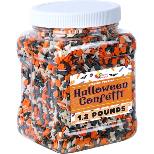 Snowflake Confetti Sprinkles - 1.2 Pounds - Blue & White Jimmies for Baking A6962