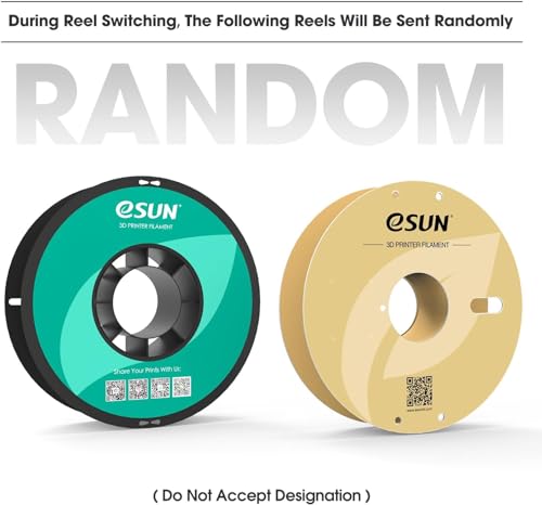 eSUN PLA+ Filament 1.75mm 3D Printer Filament, 1KG Spool, Fire Engine Red Q357