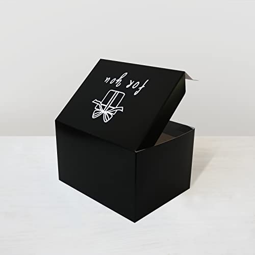 FETTIPOP Merry Christmas Exploding Confetti Gift Box, Pop Up Surprise, Prank Gift Wrapping Idea E58876