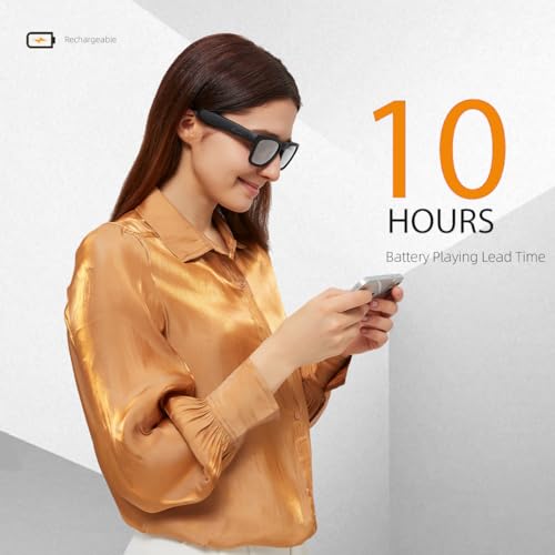OhO Smart Glasses Polarized Sunglasses with Bluetooth Speaker M7097