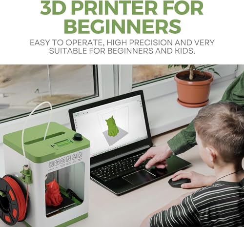 Mini 3D Printer for Kids and Beginners with Auto Leveling, WiFi V361856