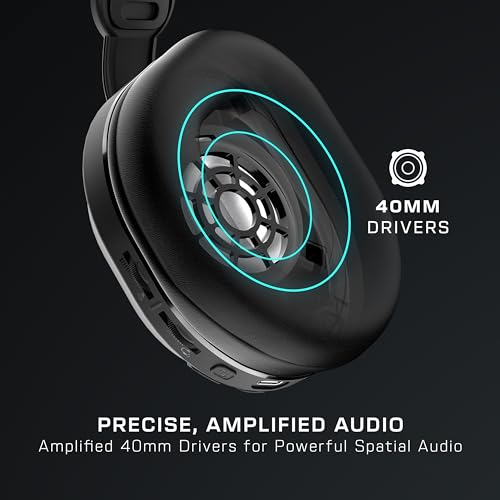 Turtle Beach Stealth 500 Wireless Gaming Headset for PC, PS5, PS4, Mobile, Black O98495