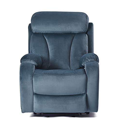Power Lift Recliner for Elderly with Remote Control, Navy Blue P60192