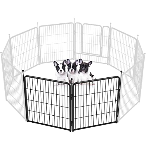 FXW Rollick Dog Playpen 32 Inch 16 Panels for Small and Medium Dogs E405995