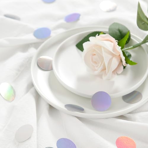 White-Gold Christmas Tree Star Confetti 300pcs Party Decoration N454