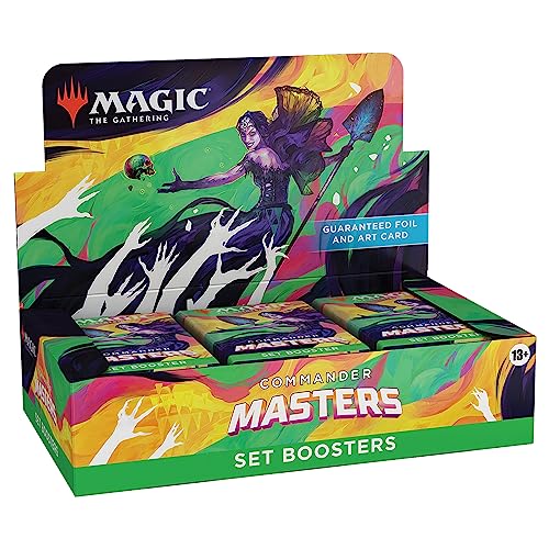 Magic The Gathering Commander Masters Set Booster Box - 24 Packs Y69194