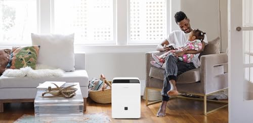 Frigidaire 50-Pint Portable Dehumidifier with Wi-Fi for Medium/Large Rooms, White Q334986