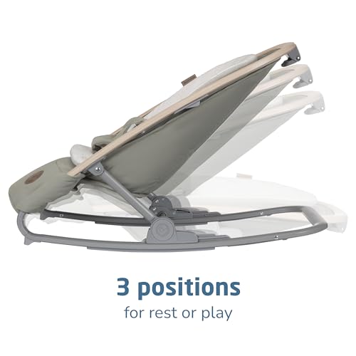 Maxi-Cosi Kori 2-in-1 Baby Bouncer Seat, Portable Rocker, Classic Green Z910