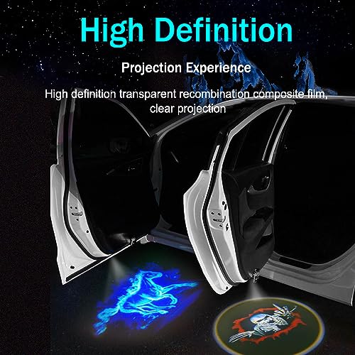 2PCS Car Door Projector Lights, LED Welcome Light for Cars Trucks SUVs H191427