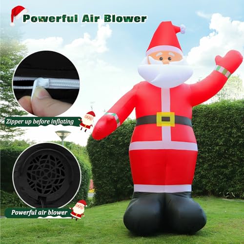FunFanso 14 FT Christmas Inflatable Snowman with LED Light U47374