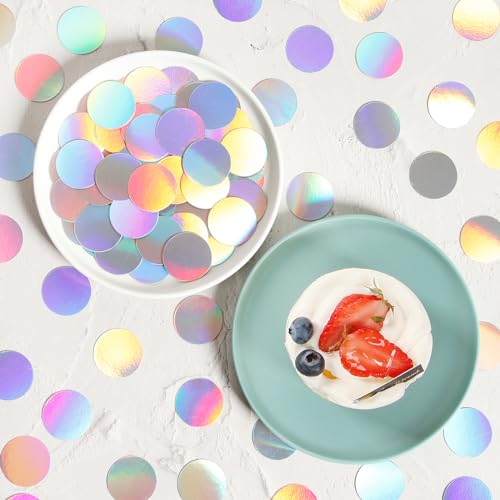 White-Gold Christmas Tree Star Confetti 300pcs Party Decoration N454