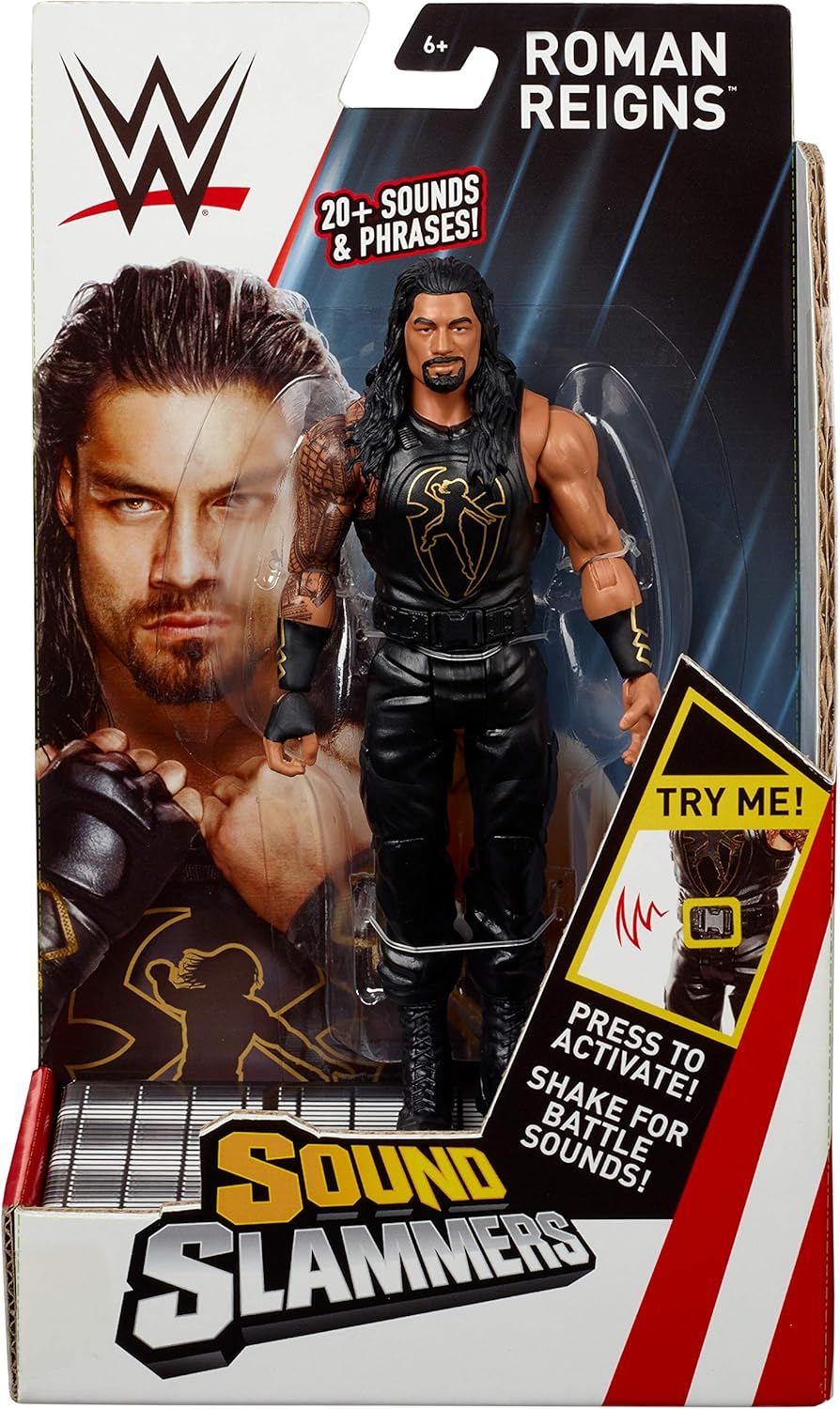 WWE Sound Slammers Roman Reigns Action Figure H926