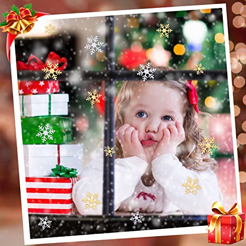 1600 Pieces 3 Size Snowflake Glitter Confetti for Christmas Party Table Decor P404201