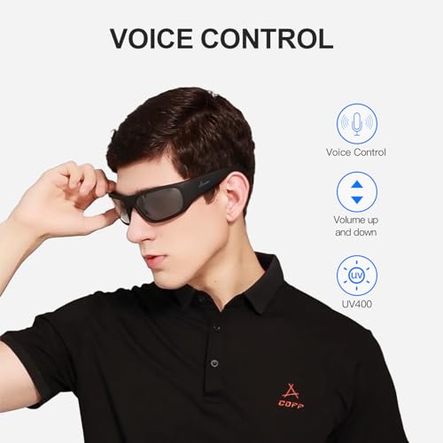 OhO Smart Glasses Polarized Sunglasses with Bluetooth Speaker U712