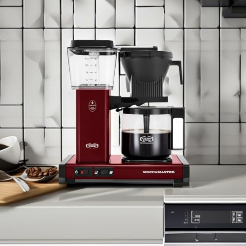 Technivorm Moccamaster 53941 KBGV Select 10-Cup Coffee Maker, Polished Silver G3553