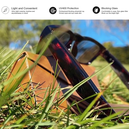 OhO Smart Glasses Polarized Sunglasses with Bluetooth Speaker U712