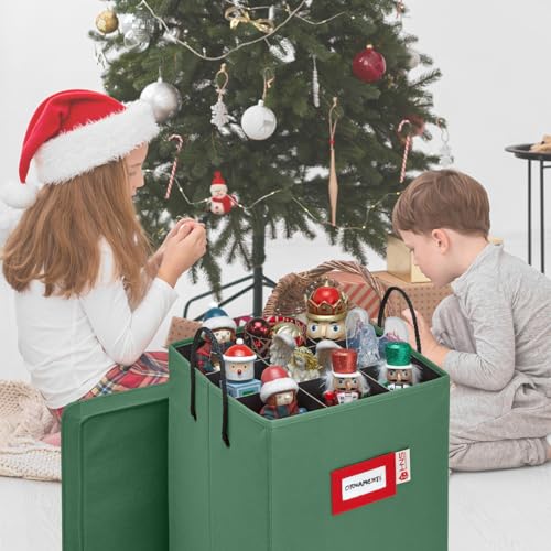 Christmas Nutcracker Storage Box for Figurines and Ornaments U4635