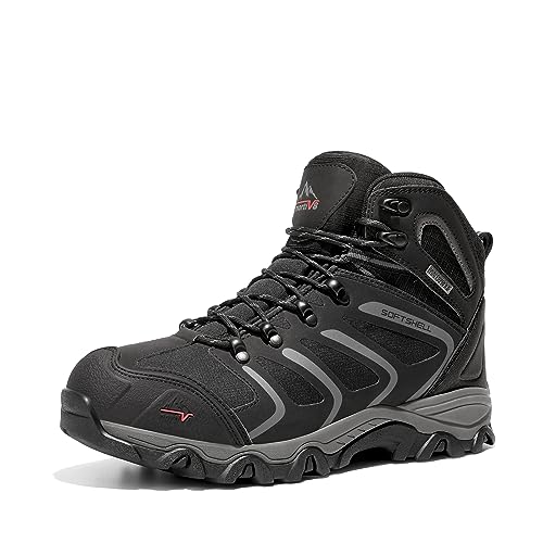 NORTIV 8 Men's Waterproof Ankle High Hiking Boots D984