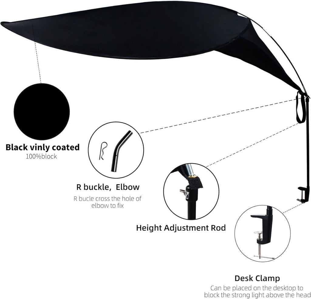 47" Round Office Light Cover and Desk Shade Y48395
