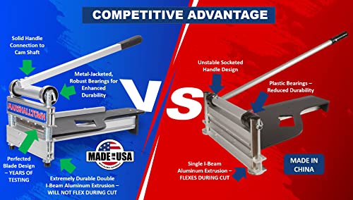 MARSHALLTOWN Ultra-Lite Flooring Cutter 13" with Honing Stone D8372